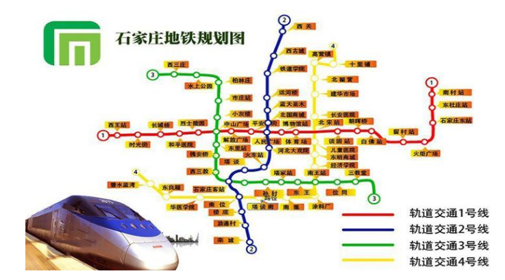 石家莊市城市軌道交通第二期建設(shè)規(guī)劃