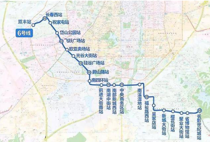 長春軌道交通6號線